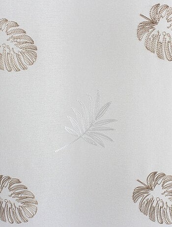 Voilage imprimé à étamine