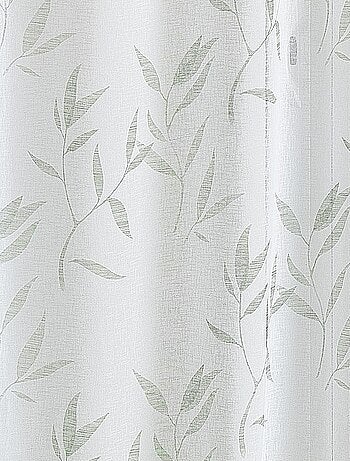 Voilage imprimé "Bambou