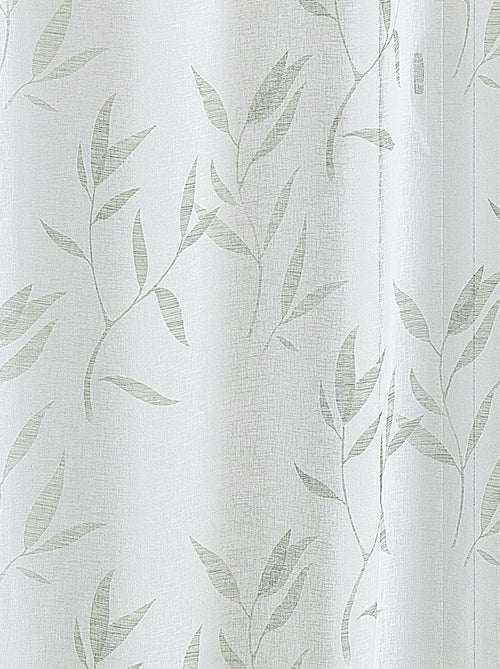 Voilage imprimé "Bambou" - Kiabi