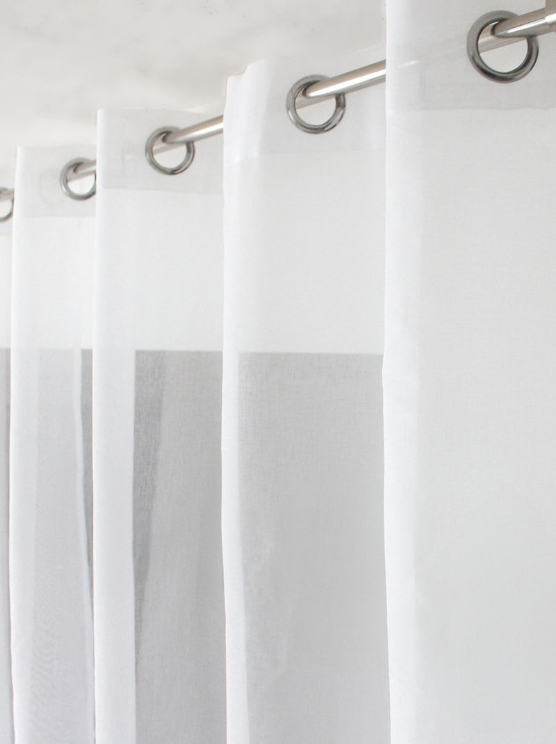 Voilage imprimé nature Vert - Kiabi