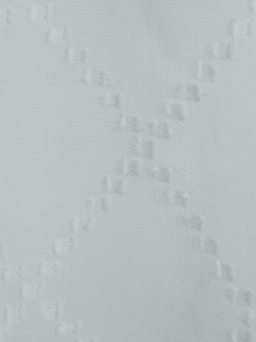 Voilage jacquard à 8 œillets - Kiabi Voilage jacquard à 8 œillets - Kiabi