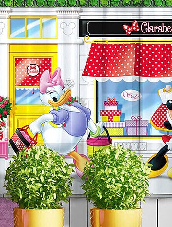 Voilage La Boutique de Minnie Disney