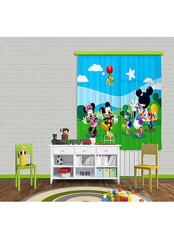 Voilage La Maison de Mickey Disney 180X160 cm