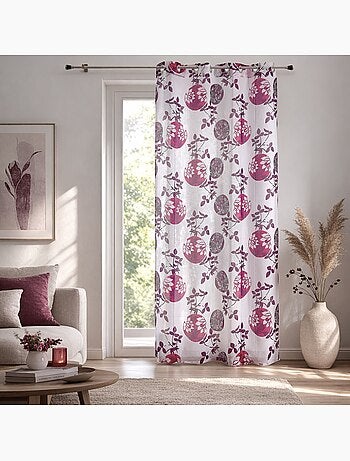 Voilage Léger en Etamine Printemps