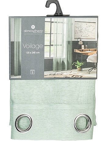 Voilage à 8 œillets MOLY