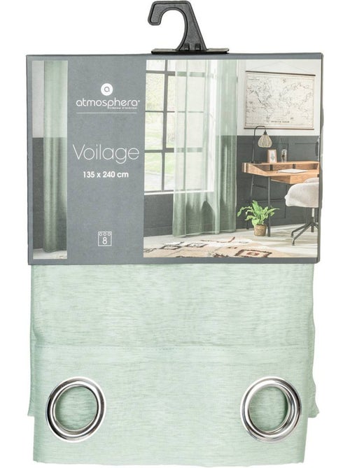 Voilage léger et épuré moly - Kiabi