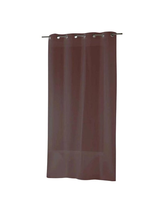 Voilage léger et fluide bas plombé. - Kiabi