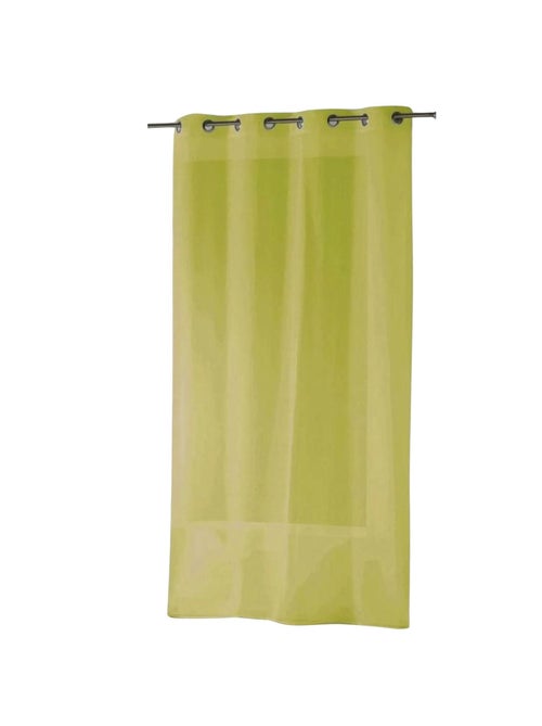 Voilage léger et fluide bas plombé. - Kiabi