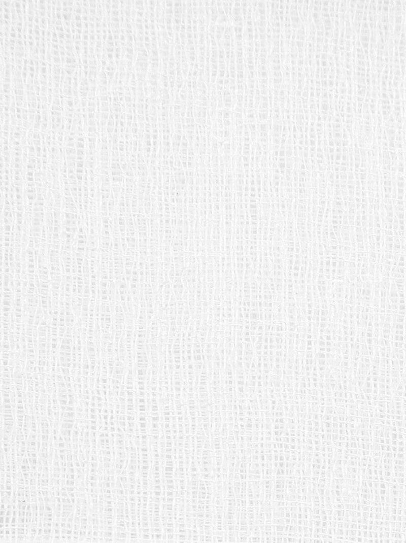 Voilage léger uni à oeillets Blanc - Kiabi