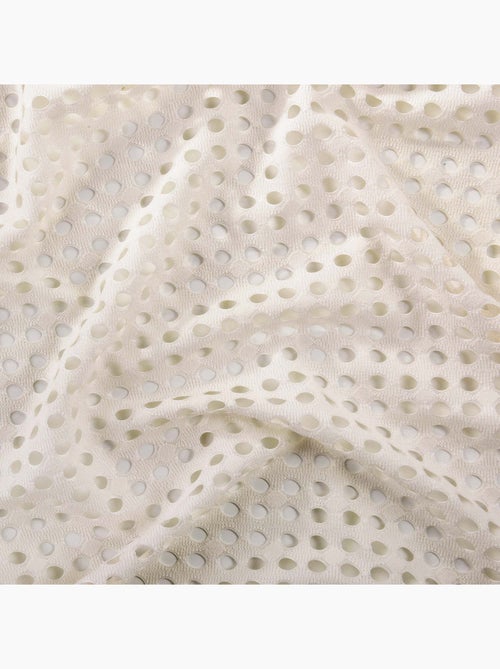 Voilage maille ajourée à oeillets - Kiabi