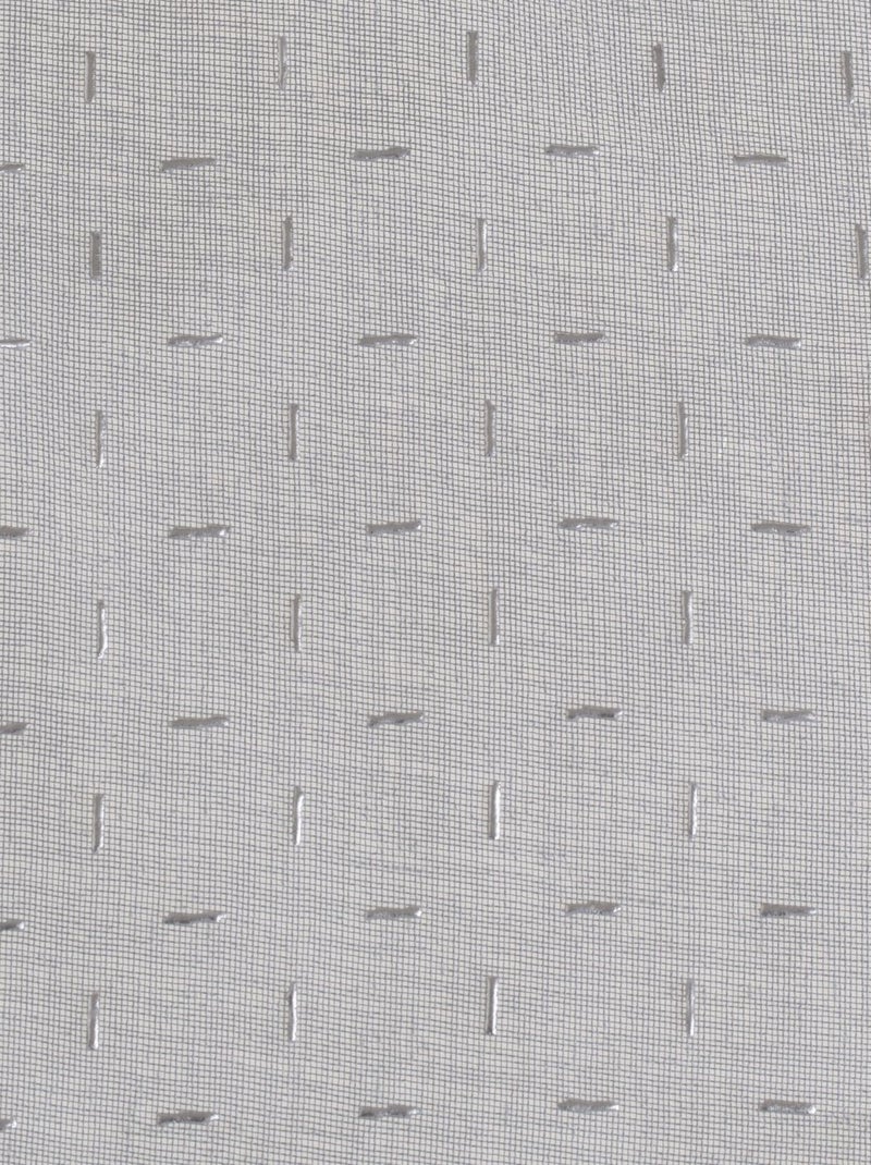 Voilage motif étincelles Gris - Kiabi