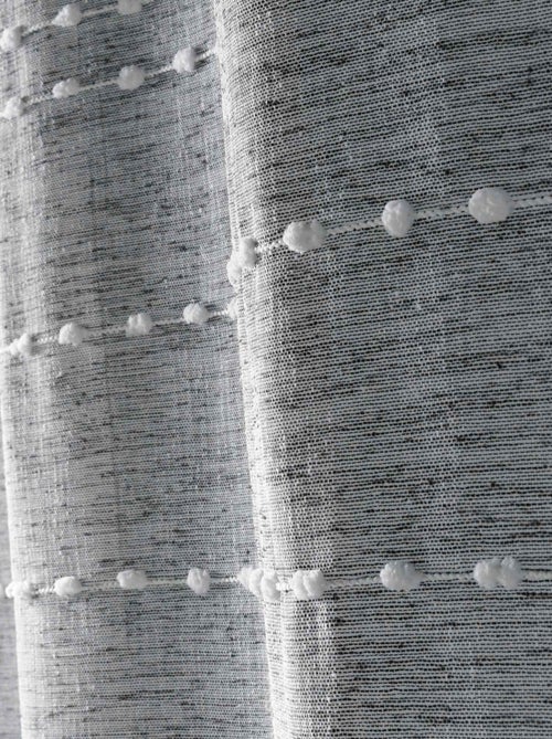 Voilage Motif "Perles" - Kiabi