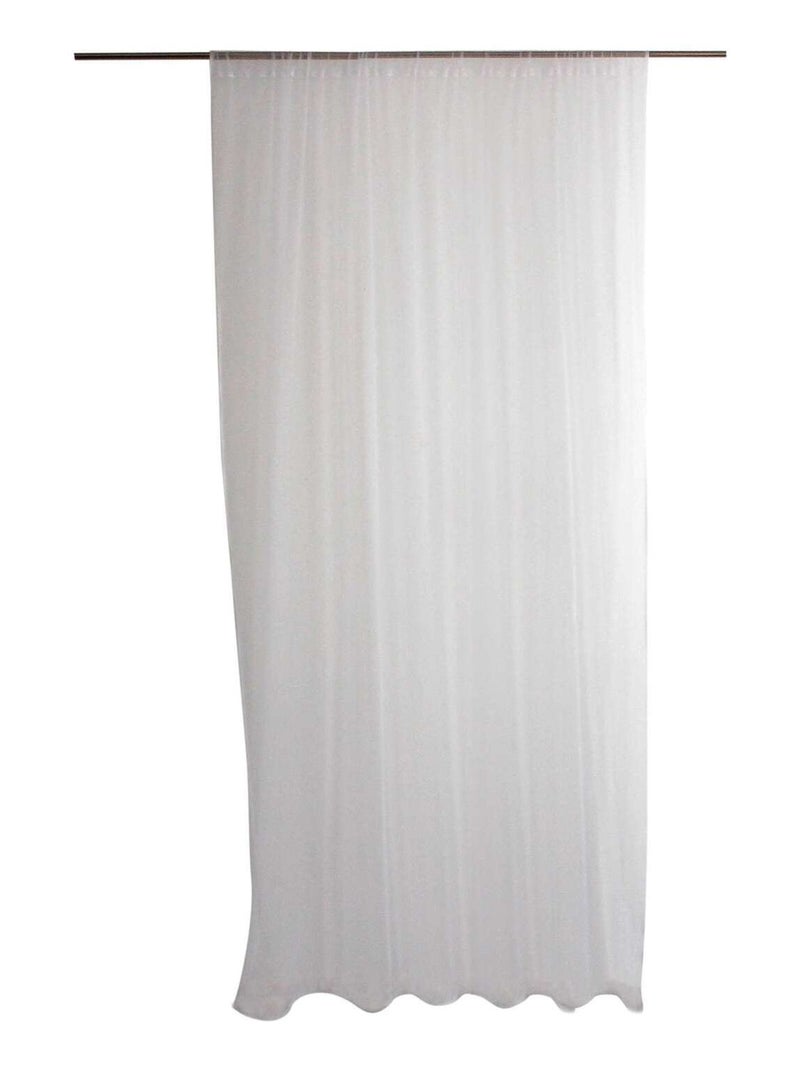 Voilage moustiquaire Blanc - Kiabi