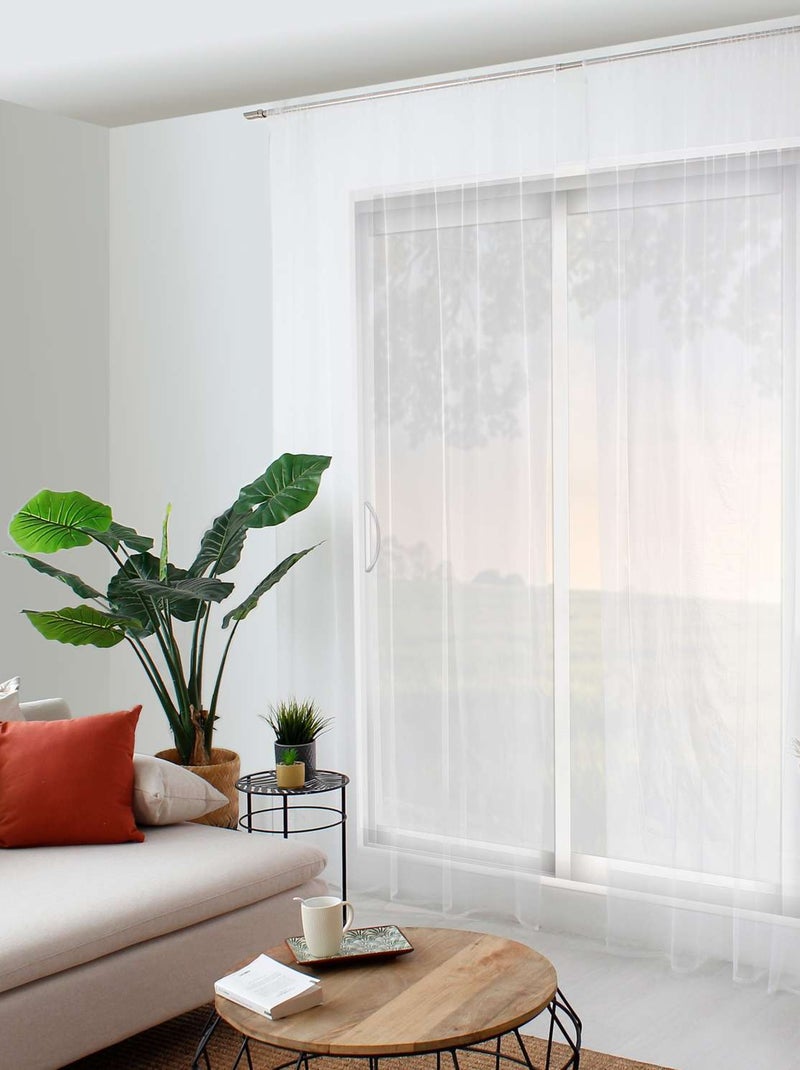 Voilage moustiquaire Blanc - Kiabi