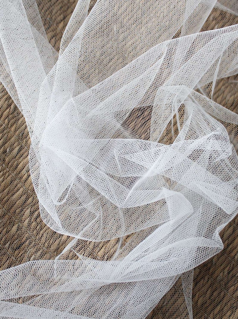 Voilage moustiquaire Blanc - Kiabi