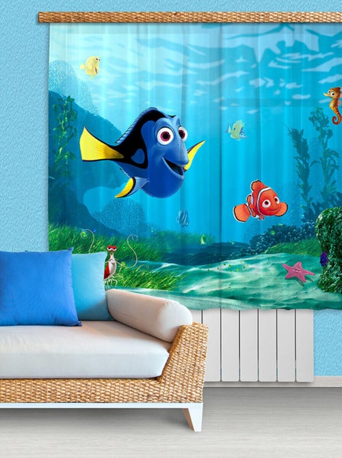 Voilage Némo Dory & Marin Disney - Kiabi