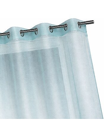 Voilage organza à fines rayures horizontales