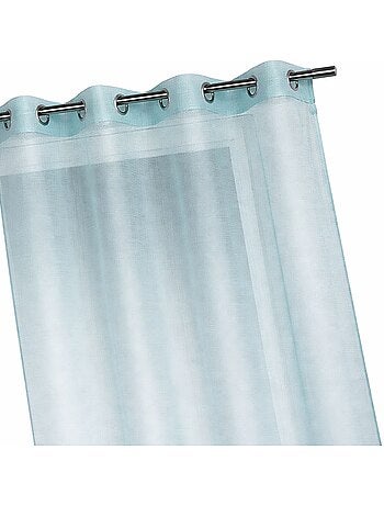 Voilage organza à fines rayures horizontales