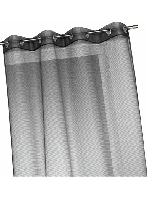 Voilage organza à fines rayures horizontales - Kiabi
