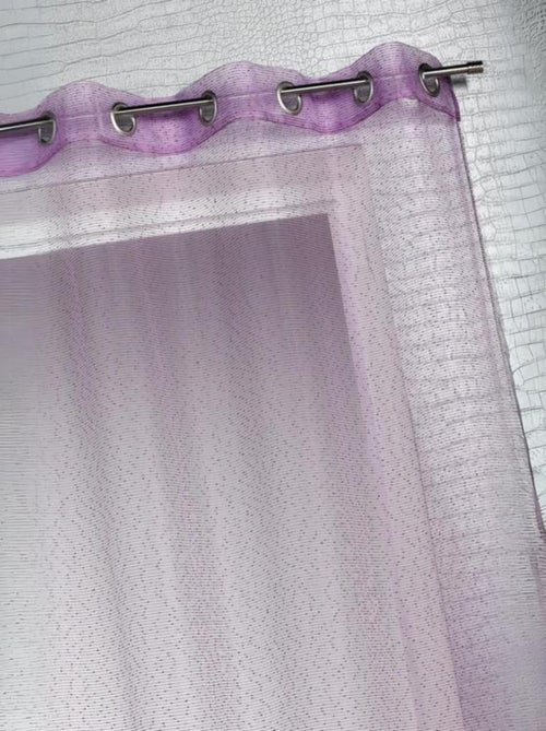Voilage organza à fines rayures horizontales - Kiabi