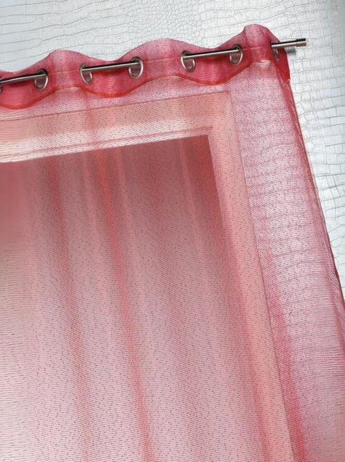 Voilage organza à fines rayures horizontales - Kiabi