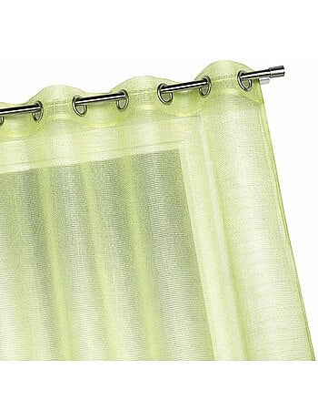 Voilage organza à fines rayures horizontales