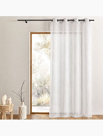 Voilage organza à gouttes métalliques