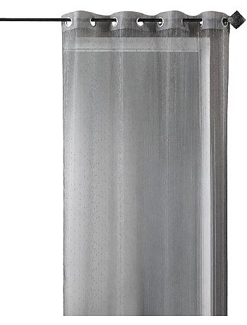 Voilage Organza fantaisie goutte métallique