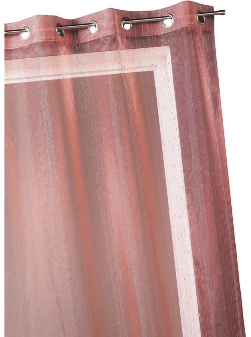 Voilage Organza fantaisie goutte métallique - Kiabi