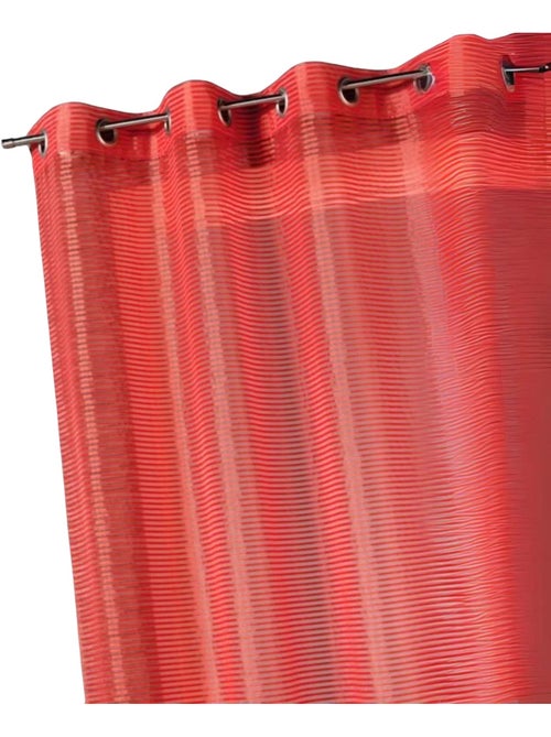 Voilage Organza Rayures Fantaisies - Kiabi