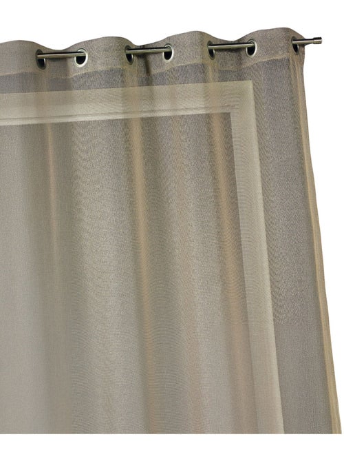 Voilage organza uni prêt à poser - Kiabi Voilage organza uni prêt à poser - Kiabi