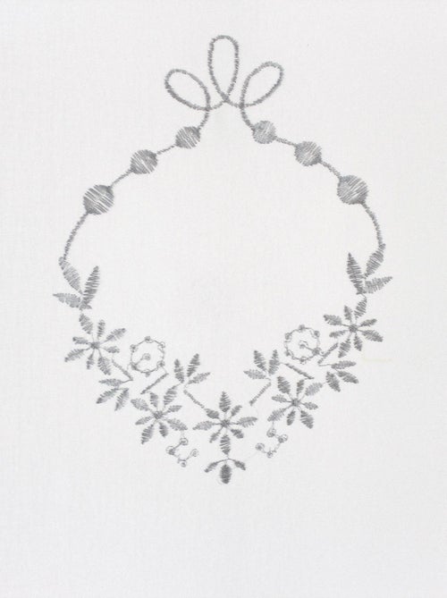 Voilage orné de broderies - Kiabi Voilage orné de broderies - Kiabi