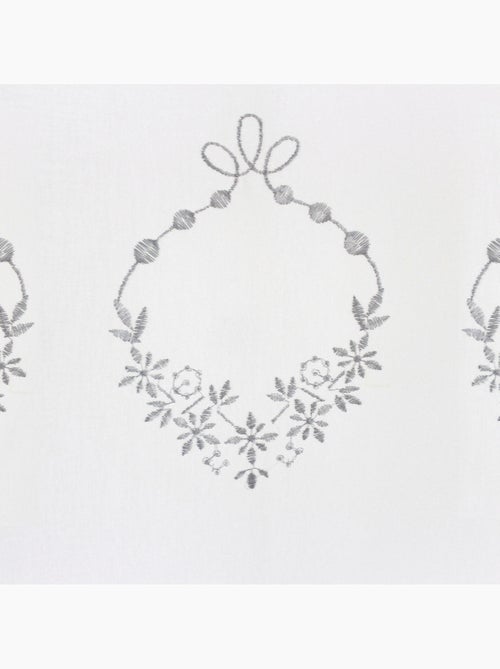 Voilage orné de broderies - Kiabi