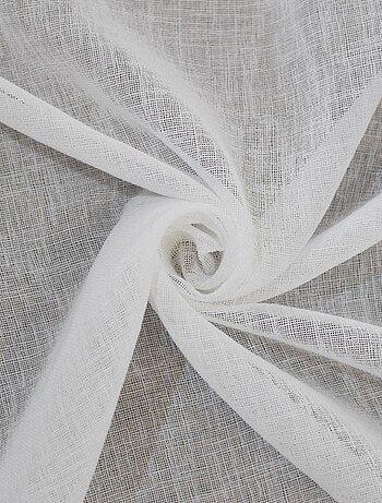 Voilage passants cachés - Effet lin