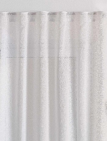 Voilage passants cachés - Effet lin