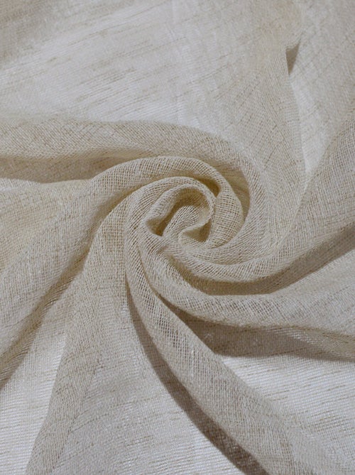 Voilage passants cachés  - Effet lin - Kiabi