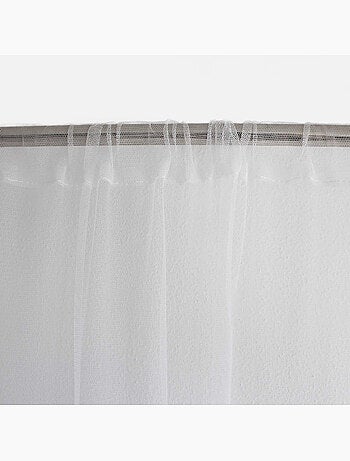 Voilage passe tringle anti moustique