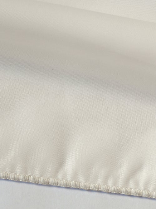 Voilage plombé à galon fronceur - Kiabi