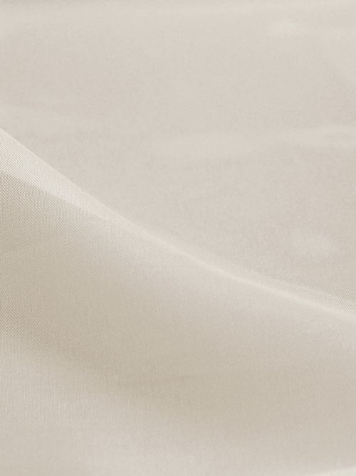 Voilage plombé à galon fronceur - Kiabi