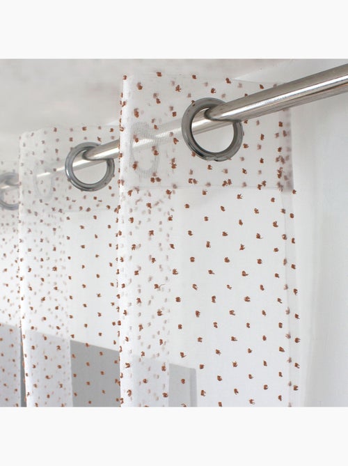 Voilage plumetis en organza LOLITA - Kiabi