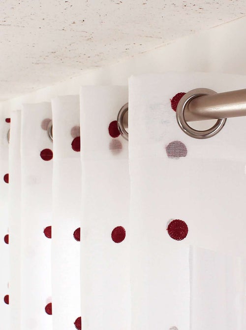 Voilage plumetis - Kiabi