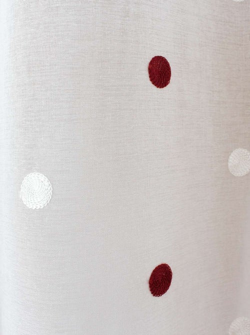 Voilage plumetis - Kiabi