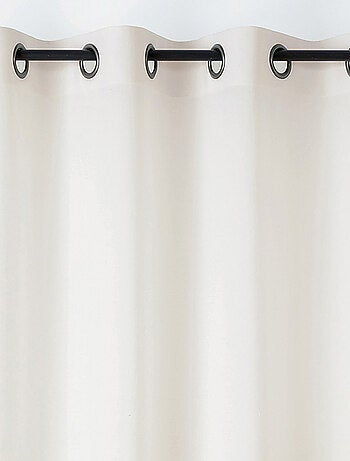 Voilage polycoton toucher doux et souple