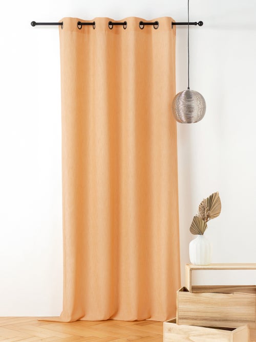 Voilage polycoton toucher doux et souple - Kiabi