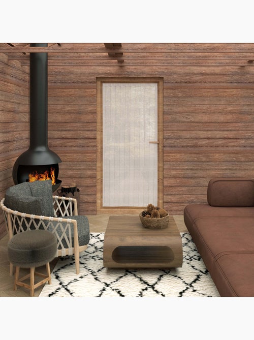 Voilage porte-fenêtre CALI, par Soleil d'Ocre - Kiabi