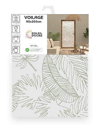 Voilage porte fenêtre CELIA, par Soleil d'Ocre