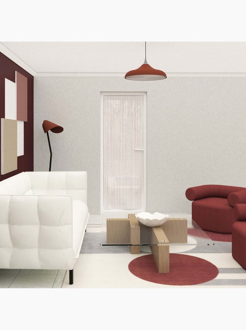 Voilage porte-fenêtre CHARLIE, par Soleil d'Ocre - Kiabi