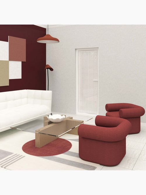 Voilage porte-fenêtre CHARLIE, par Soleil d'Ocre - Kiabi