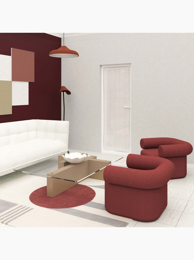 Voilage porte-fenêtre CHARLIE, par Soleil d'Ocre Rouge - Kiabi