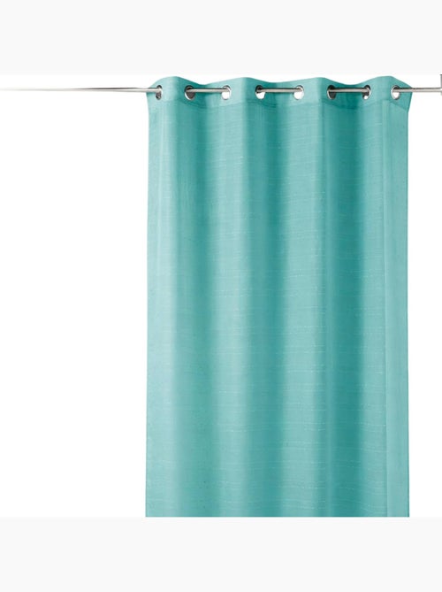 Voilage rayures brodées en pointillées - Kiabi